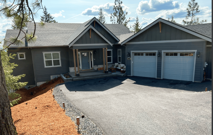 Aspen Traditional Floor Plan Front Exterior View