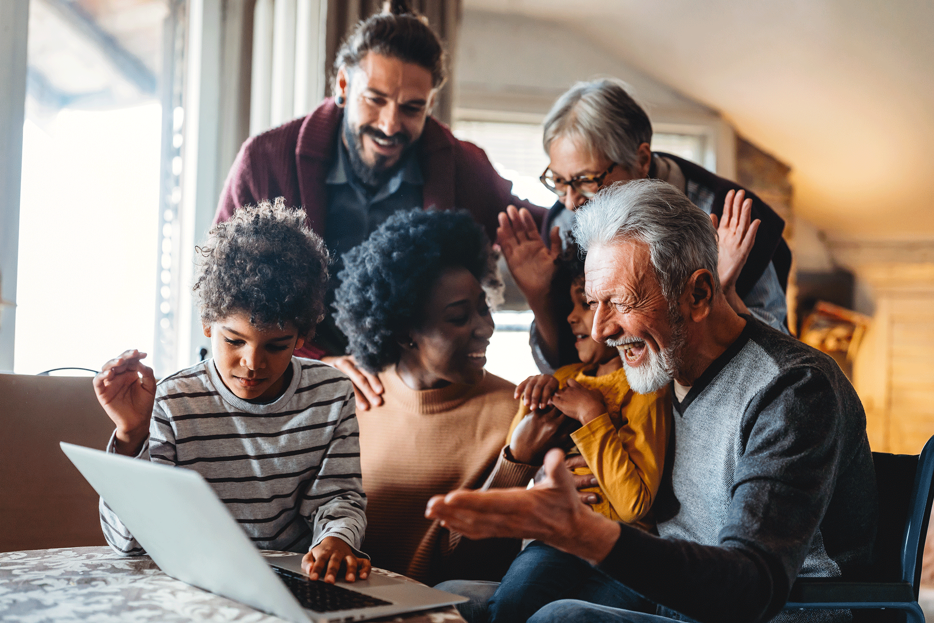 Multigenerational home plans featured image multigenerational family designing home plan on computer