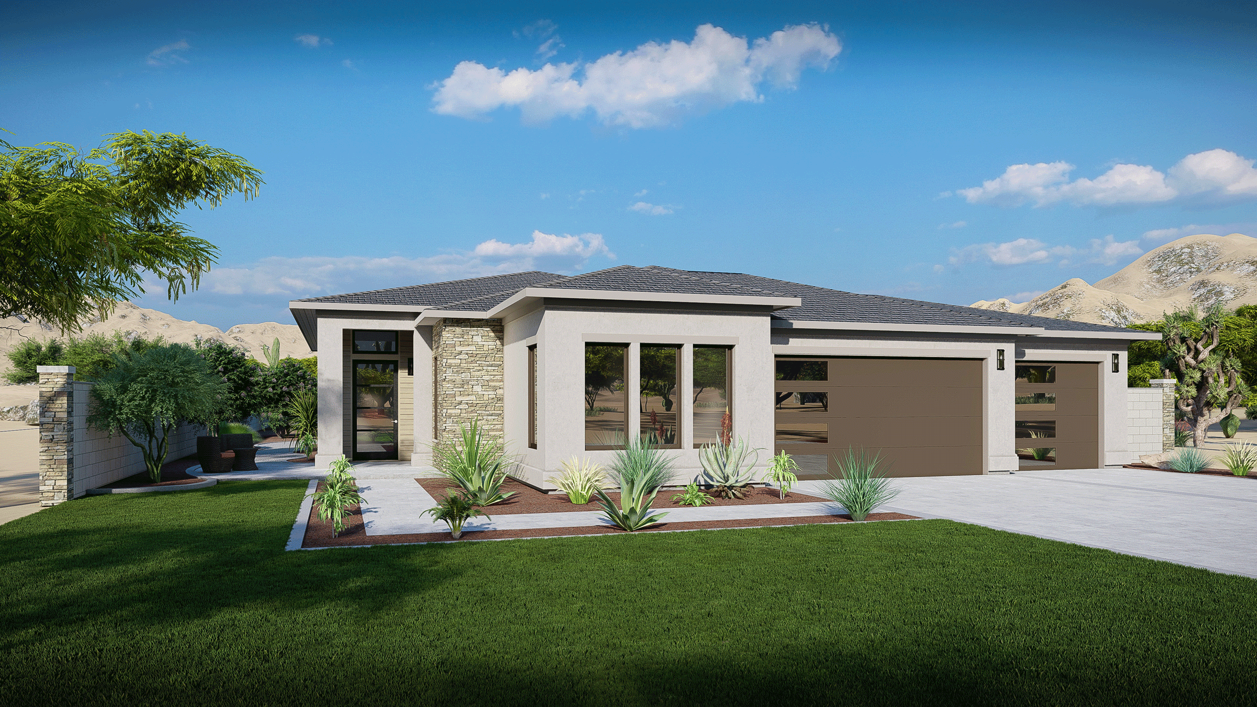 Lexar Homes Arizona Home Plan Sonoma SW Prairie Large Image