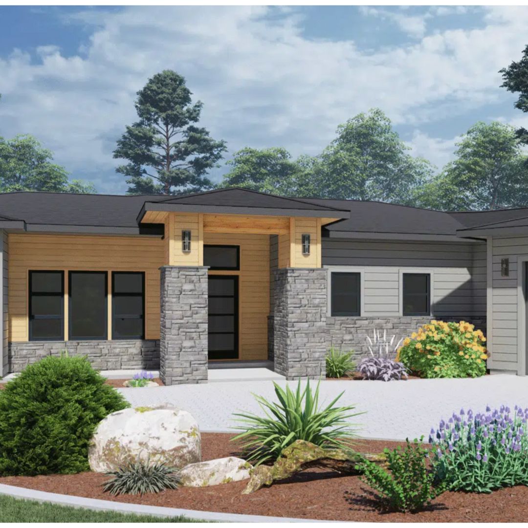 Lexar Homes number two most popular plan in 2024 in Spokane the Maple
