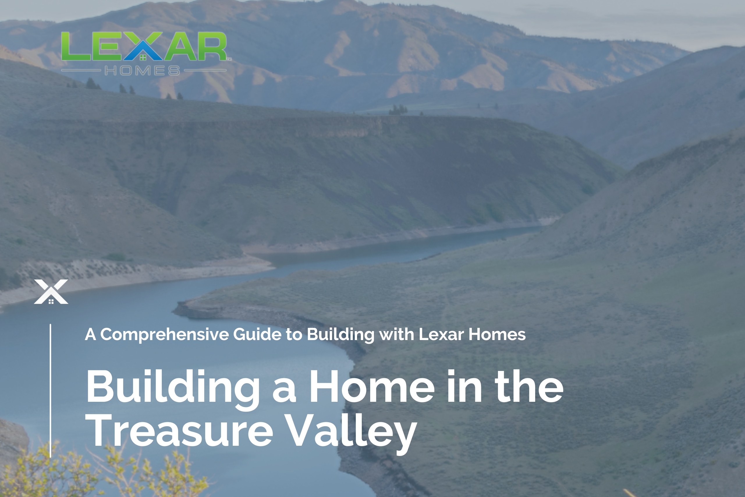 Photo of the scenic Treasure Valley in Idaho for Lexar Homes blog about building a home in the Treasure Valley